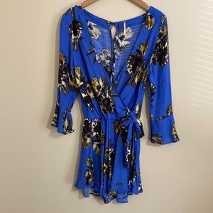 Free People All The Right Ruffles Romper